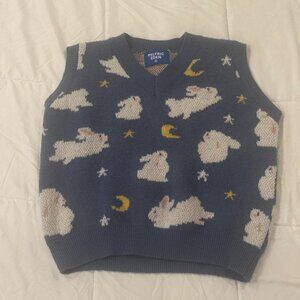 Men's Aelfric Eden V-Neck Knitted Graphic Sweater Vest